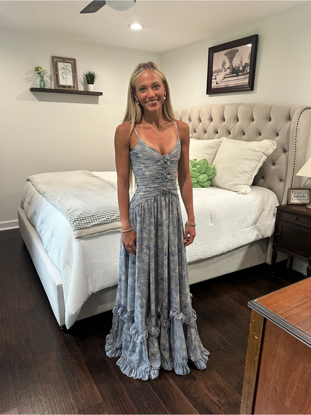 V. Chapman Persephone Floral Maxi Dress